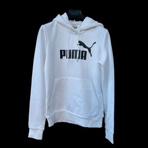 PUMA Hoodie white